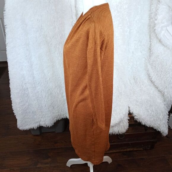 FOREVER 21 MUSTARD YELLOW CARDIGAN SZ.M EUC - Picture 5 of 7